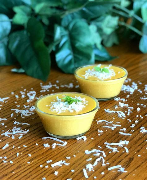 Mango Coconut Pudding Recipe