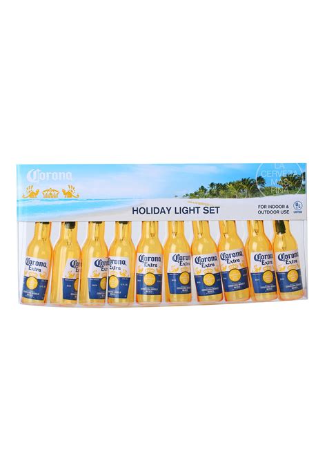 Corona Beer Bottle Light Set