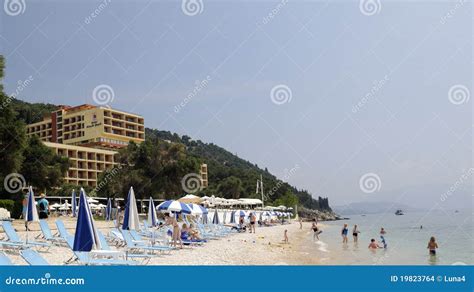 Nissaki Beach Hotel In Corfu Editorial Stock Image - Image: 19823764