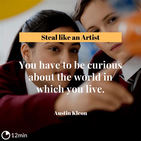 Steal Like an Artist PDF Summary - Austin Kleon | 12min Blog