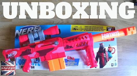 New Nerf Fortnite Heavy SR Unboxing : Fornite Heavy Nerf Sniper Rifle Review, Combos and Barrel ...