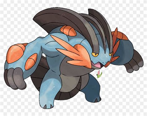 Mega Swampert - Mega Evolucion De Swampert, HD Png Download - 813x596 ...