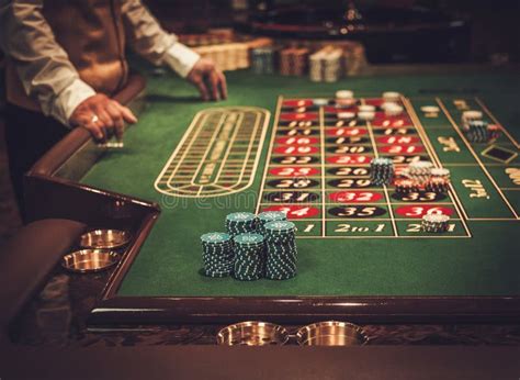 Gambling Table in Luxury Casino Stock Photo - Image of poker, lucky: 92225514