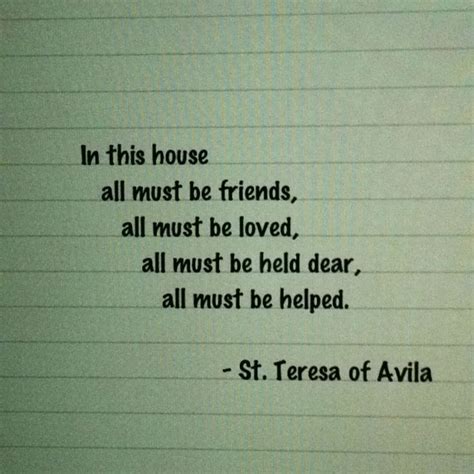 Saint Teresa of Avila Quotes. QuotesGram