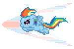 Rainbow Dash-Sonic Rainboom by TooneGeminiElf on DeviantArt