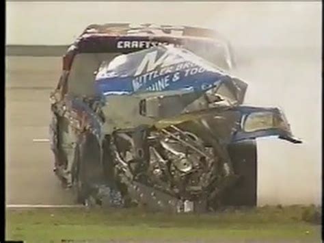 Tony Roper's Fatal Crash "Live" | Nascar crash, Nascar race cars, Nascar racing