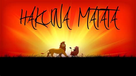 Hakuna Matata Desktop Wallpapers - Top Free Hakuna Matata Desktop Backgrounds - WallpaperAccess