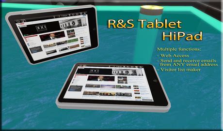 Second Life Marketplace - R&S Tablet Touch Screen