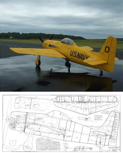 Grumman F8F Bearcat {1/4.8} – Laser Parts Kit (NZ) | Laser Cut Kits Australia