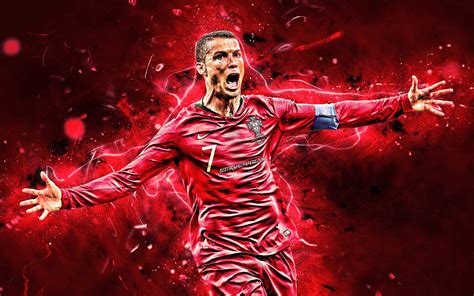 Download wallpapers CR7, goal, Cristiano Ronaldo, striker, Portugal ...