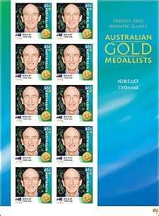 Linn's: News: Australia to issue stamps for Aussie gold medalists one day after their wins