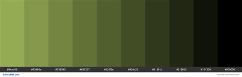 Shades XKCD Color light olive green #a4be5c hex colors palette - ColorsWall