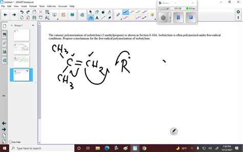 SOLVED: The cationic polymerization of isobutylene (2-methylpropene) is shown in Section 8-16A ...