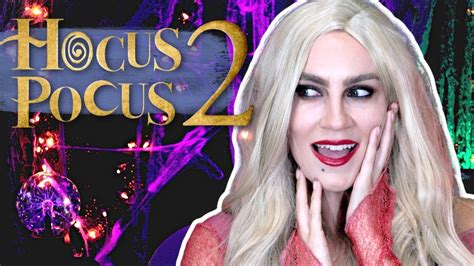 Hocus Pocus 2 Sarah Sanderson Makeup Tutorial - YouTube