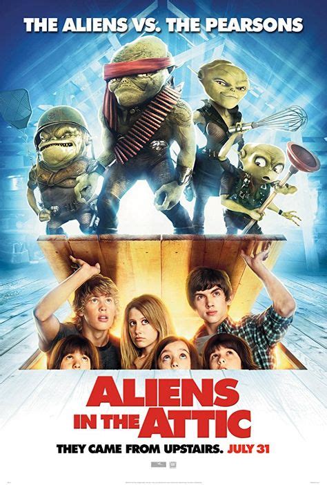 ALIENS IN THE ATTIC (2009): A group of kids must protect their vacation home from invading ...