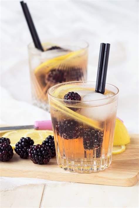 Blackberry Ginger Mocktail | Recipe in 2020 | Ginger ale cocktail, Mocktails, Yummy drinks