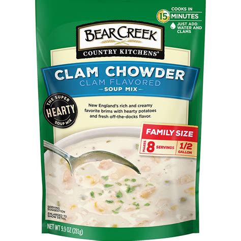 Clam Chowder Soup Mix - Bear Creek