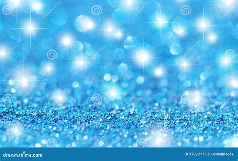 Blue Glitter Stars Background Stock Image - Image of bokeh, glowing ...