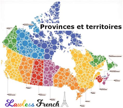 Canadian Provinces and Territories in French - Lawless French Vocabulary