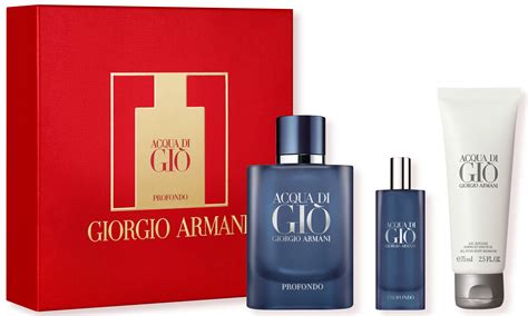 Giorgio Armani Acqua Di Gio Profondo Eau de Parfum Gift Set | lyko.com