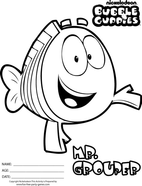 Guppy Coloring Pages Coloring Pages