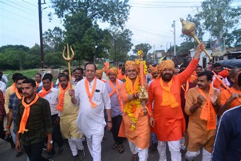 Madhya Pradesh: Kanwar Yatra Receives Grand Welcome On Reaching Jaora