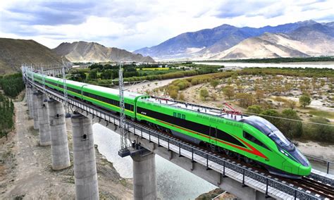 Lhasa-Nyingchi line records 106,000 passenger trips in first month of operation - Global Times