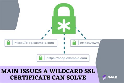 Main Issues a Wildcard SSL Certificate Can Solve - N4GM