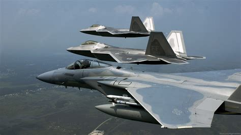 Download Military Lockheed Martin F-22 Raptor HD Wallpaper