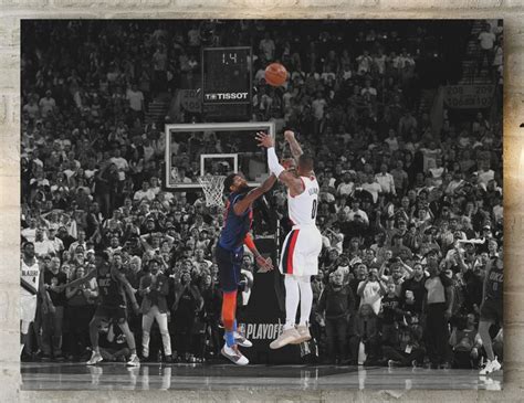 Damian Lillard Buzzer Beater Poster - Etsy | Damian lillard, Buzzer ...