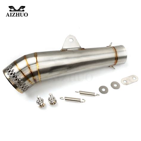 36 51MM Motorcycle Universal Exhaust Pipe Muffler FOR honda cbr 125 cb500f crf 250 xr 250 cbr ...