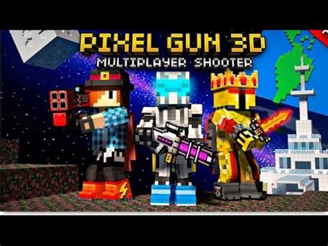 Pixel Gun shooter 3D gameplay - YouTube