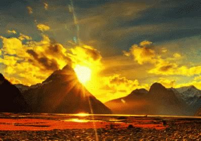 Sunrise Mountains GIF - Sunrise Mountains - Discover & Share GIFs