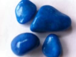 Machine-made Pebble | Pebblestone and Cobblestone - Blue Color Polished ...