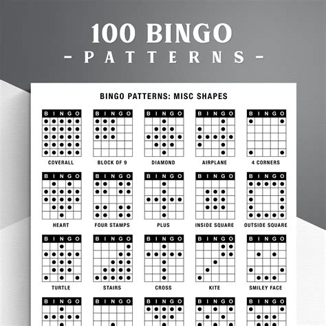 Bingo Patterns