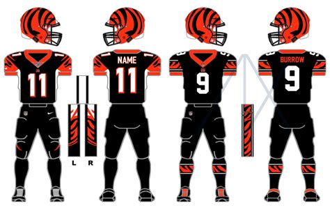 Cincinnati Bengals Concept Uniforms - Concepts - Chris Creamer's Sports ...