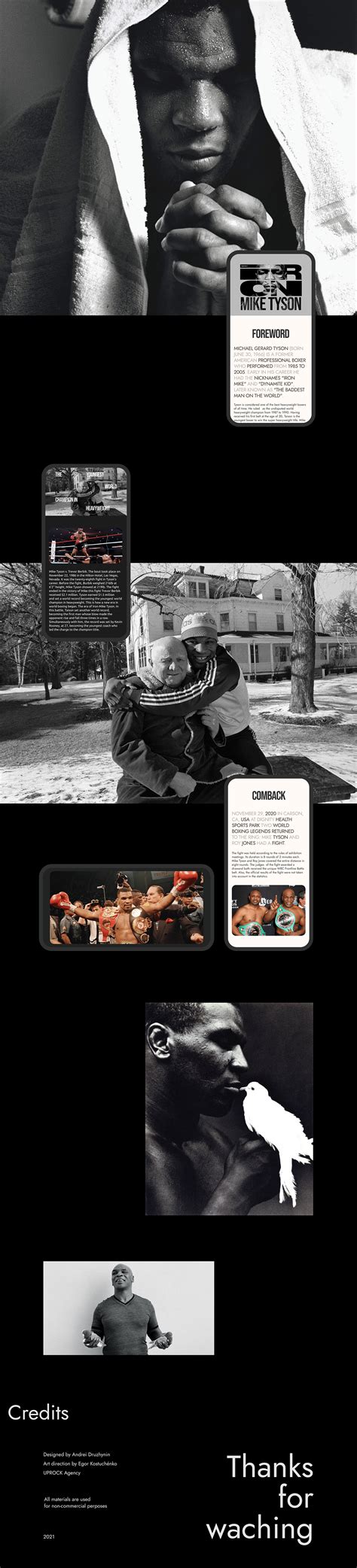 IRON Mike Tyson on Behance