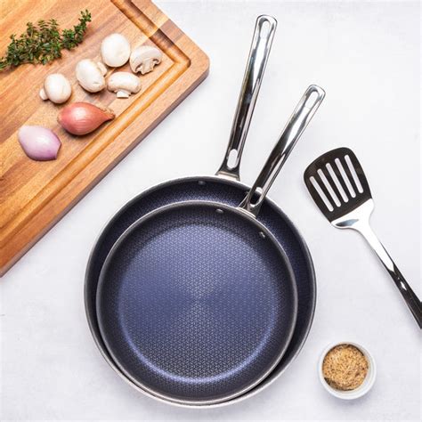 Viking 3-Ply Hybrid Plus 2 Pc Nonstick Fry Pan Set, 9.5-inch & 11-inch – Viking Culinary Products