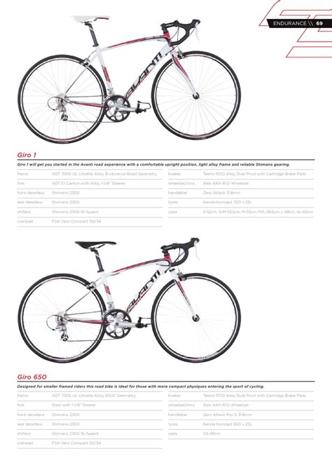 2011 Bike Catalogue by Avanti Bikes - Issuu