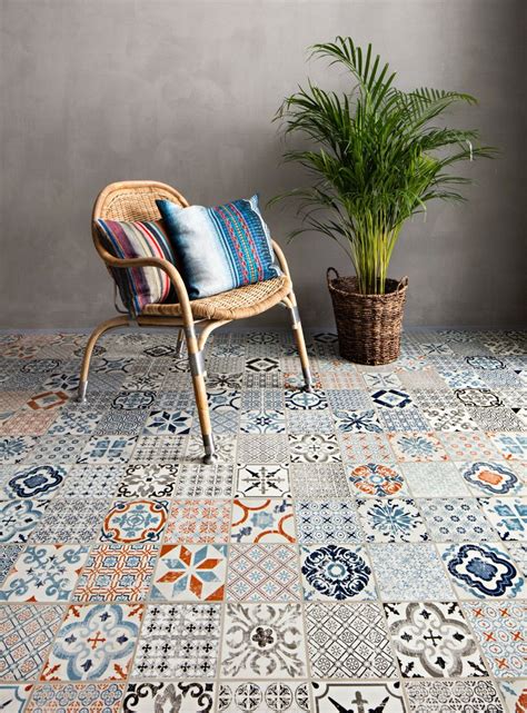 Mosaic Patterned click vinyl flooring from Tarkett - something for the ...