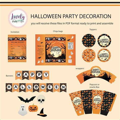 Halloween party decorations | Party Box Lovely - Personalized ...