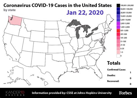 The Spread Of COVID-19 Coronavirus In The United States [Infographic]
