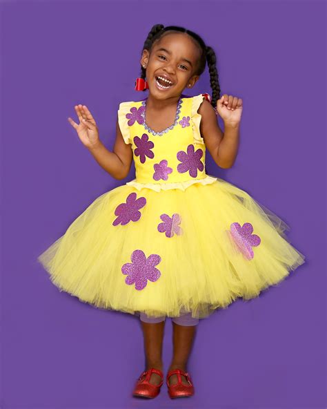 Susie Carmicheal Costume- Rugrats costume- Rugrats tutu dress-Susie ca – Pink Toes & Hair Bows