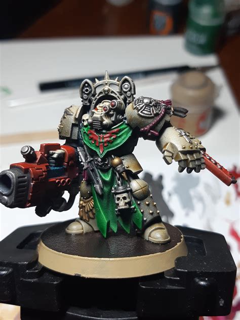 Another Deathwing terminator, calling him done aside from some basing ...