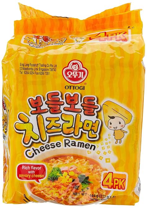 Ottogi Cheese Ramen - Multipack Korean Ramen Instant Noodles - Buy Ottogi Jin Ramen . Ottogi Jin ...