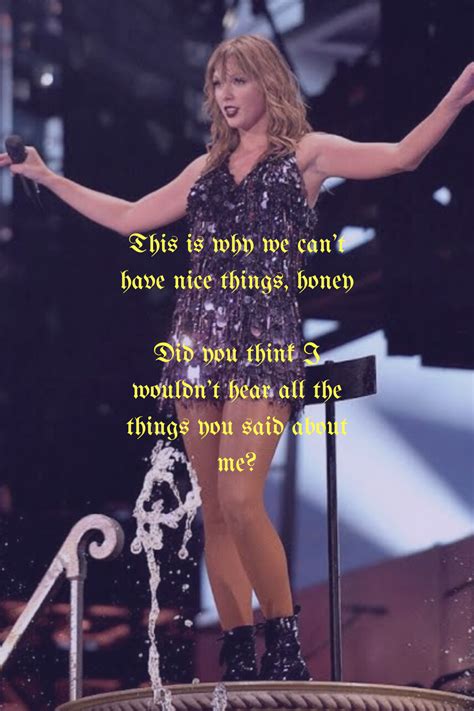 TIWWCHNT This Is Why We Can't Have Nice Things Lyrics in 2022 | Taylor lyrics, Lyrics, Swift photo