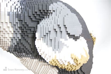 Sean Kenney's art with LEGO bricks : Dodo