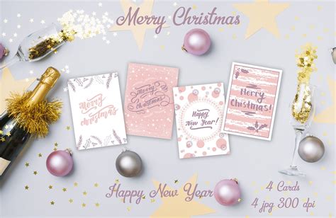 Christmas Lettering + Cards By DarinaDreamers Store | TheHungryJPEG