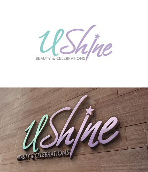 Beauty Salon and celebrations for girls under 14, Name USHINE | 75 Logo ...