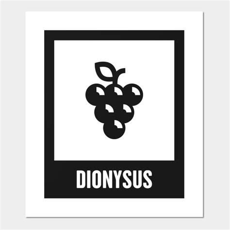 Dionysus | Greek Mythology God Symbol - Greek Mythology - Posters and ...